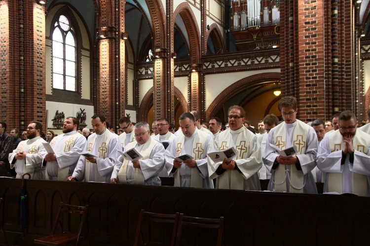 Msza Krzyżma w Wielki Czwartek