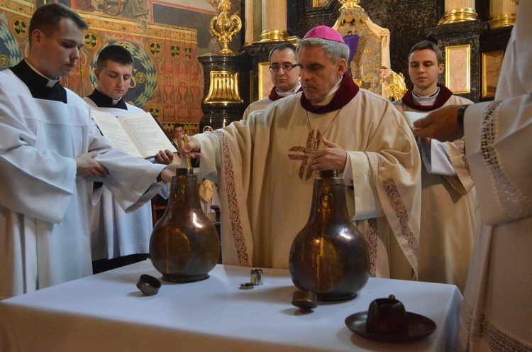 Msza Krzyżma świętego w Sandomierzu