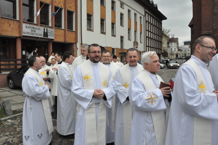 Msza Krzyżma w katedrze opolskiej