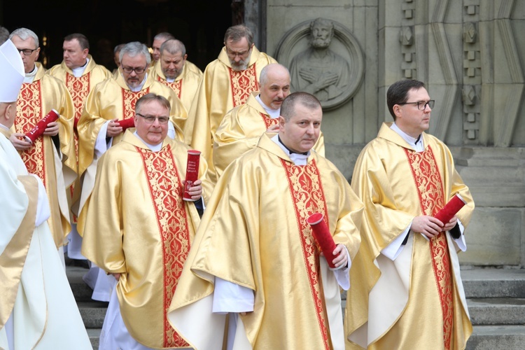 Wielki Czwartek - święto kapłanów w katedrze - 2017