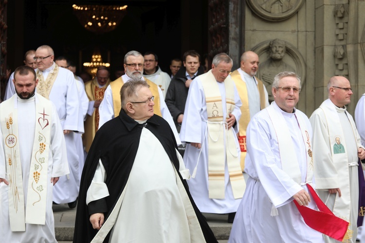 Wielki Czwartek - święto kapłanów w katedrze - 2017