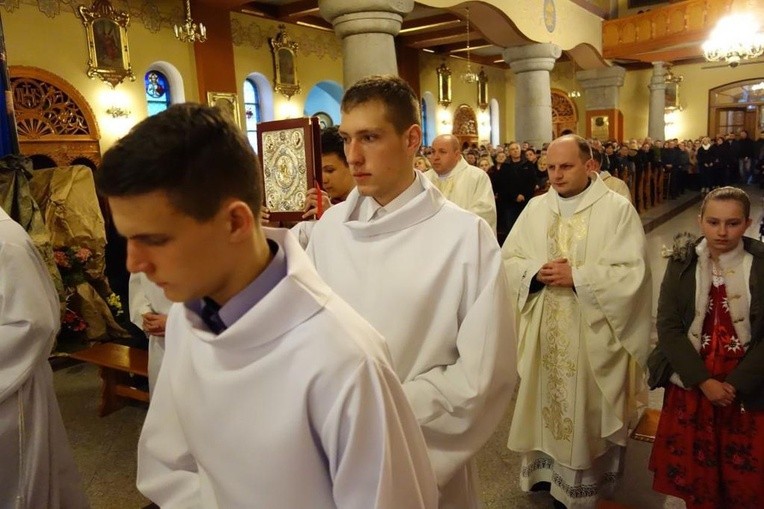 Liturgia Wielkiego Czwartku w Poroninie 