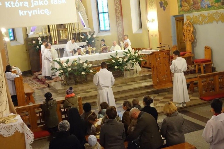 Liturgia Wielkiego Czwartku w Poroninie 