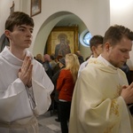 Liturgia Wielkiego Czwartku w parafii NSPJ w Nowym Targu