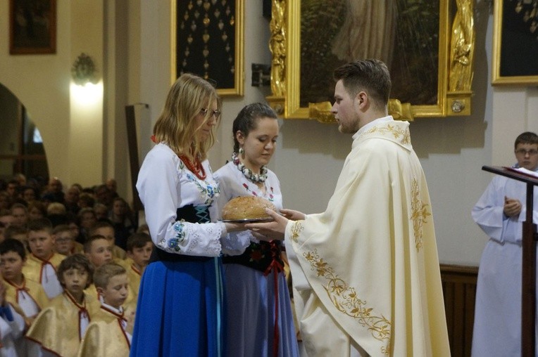 Liturgia Wielkiego Czwartku w parafii NSPJ w Nowym Targu