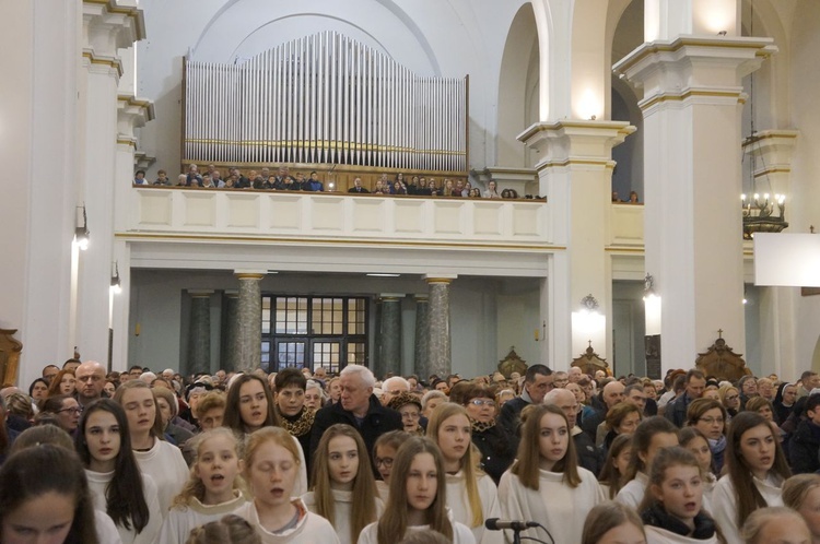 Liturgia Wielkiego Czwartku w parafii NSPJ w Nowym Targu