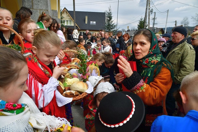 Święcenie pokarmów na Skalnym Podhalu