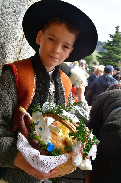 Święcenie pokarmów na Skalnym Podhalu