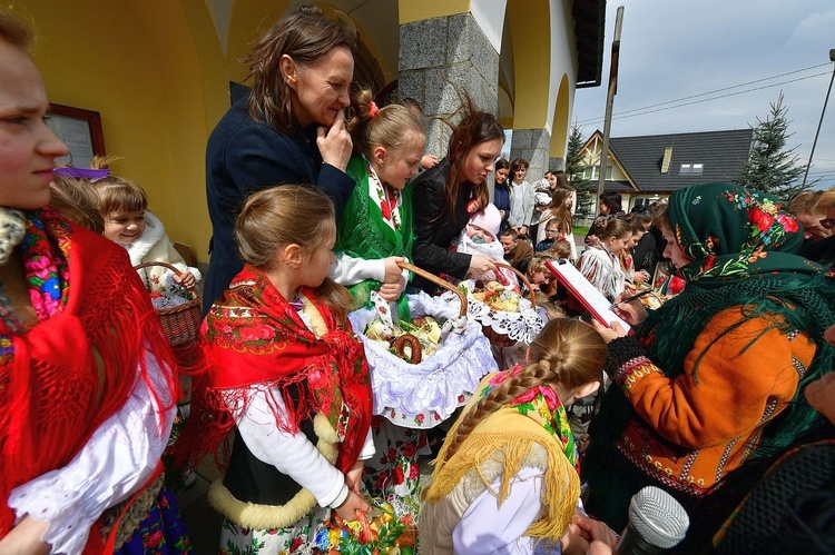 Święcenie pokarmów na Skalnym Podhalu