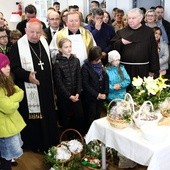 Poświęcenie pokarmów na Campus Misericordiae