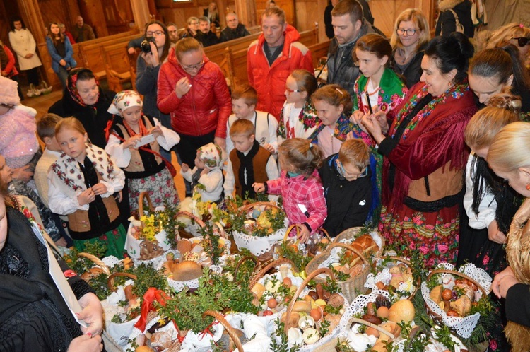 Święcenie pokarmów na Skalnym Podhalu