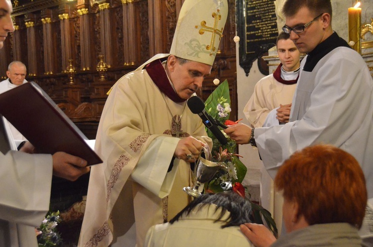 Wigilia Paschalna w Sandomierzu 