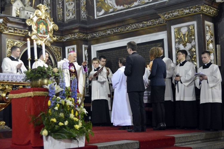Wigilia Paschalna w katedrze