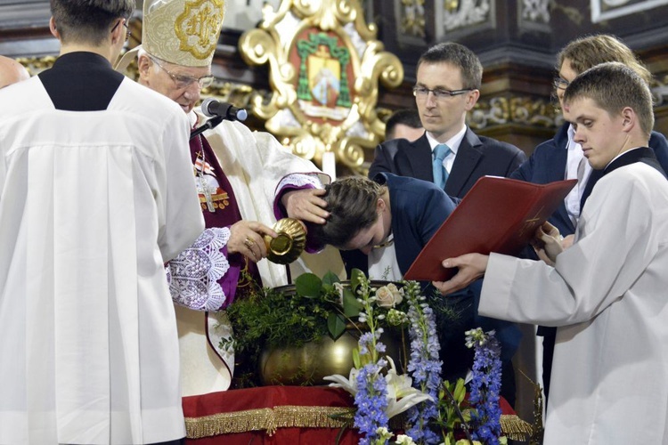 Wigilia Paschalna w katedrze