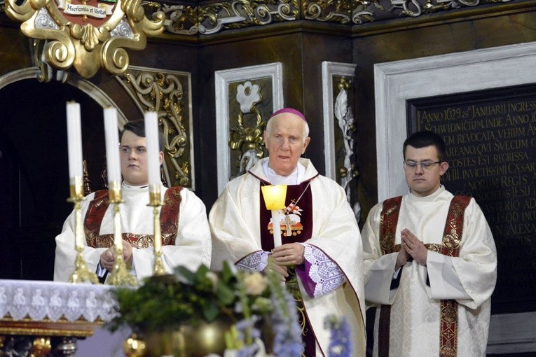 Wigilia Paschalna w katedrze