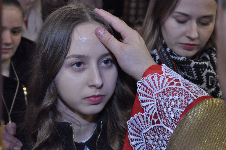 Bierzmowanie w Ciężkowicach