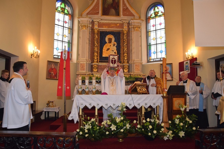 Powitanie ikony MB Częstochowskiej w Kaszewach Kościelnych