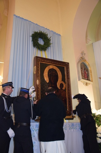 Powitanie ikony MB Częstochowskiej w Kaszewach Kościelnych