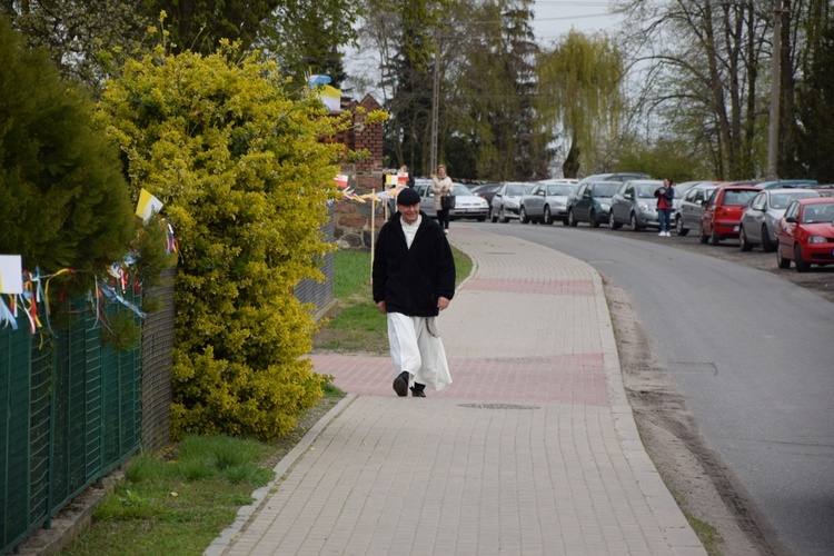 Powitanie ikony MB Częstochowskiej w Kaszewach Kościelnych