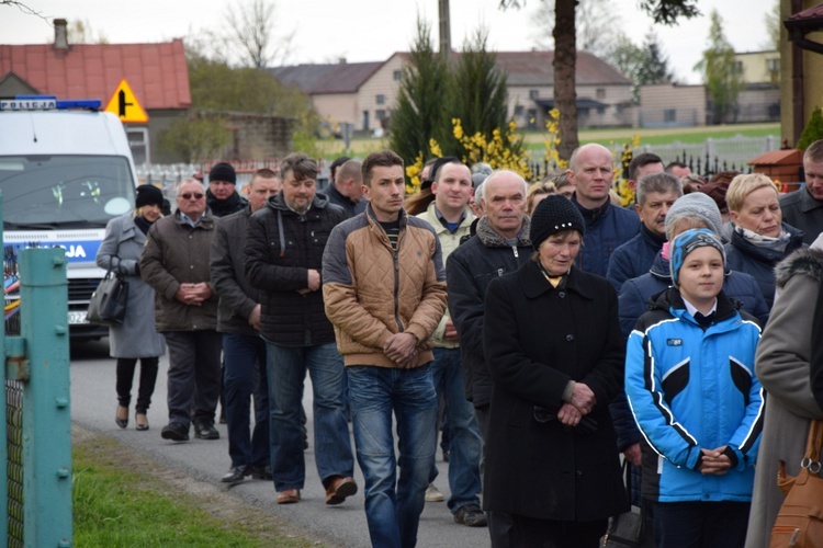 Powitanie ikony MB Częstochowskiej w Kaszewach Kościelnych