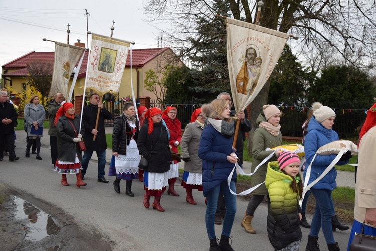 Powitanie ikony MB Częstochowskiej w Kaszewach Kościelnych