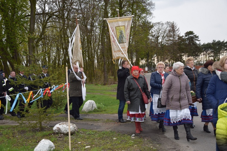 Powitanie ikony MB Częstochowskiej w Kaszewach Kościelnych