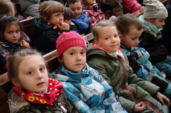 Pielgrzymka przedszkolaków do sanktuarium św. Jana Pawła II - 19 kwietnia 2017