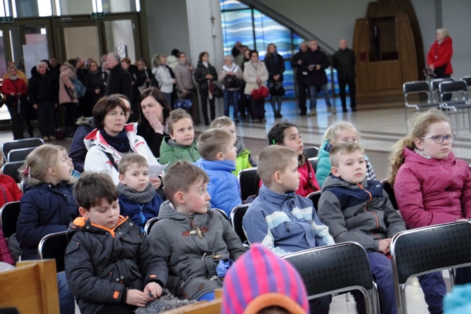 Pielgrzymka przedszkolaków do sanktuarium Bożego Miłosierdzia w Łagiewnikach - 19 kwietnia 2017