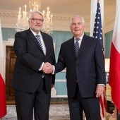 Waszczykowski spotkał się z Tillersonem