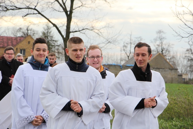 Powitanie ikony MB Częstochowskiej w Strzegocinie