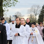 Powitanie ikony MB Częstochowskiej w Strzegocinie