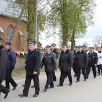 Powitanie ikony MB Częstochowskiej w Strzegocinie