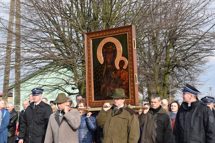 Powitanie ikony MB Częstochowskiej w Witoni