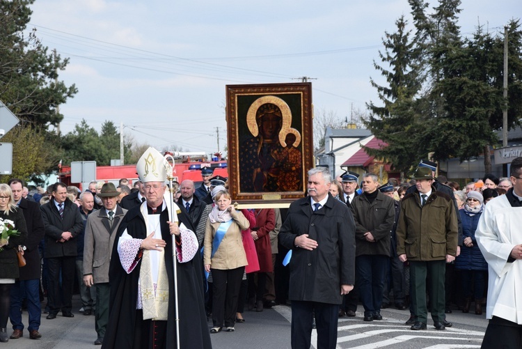 Powitanie ikony MB Częstochowskiej w Witoni