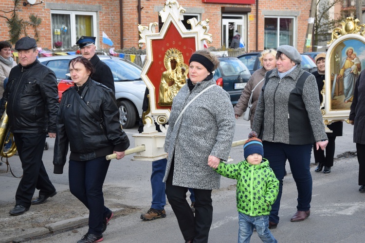 Powitanie ikony MB Częstochowskiej w Witoni