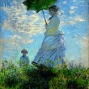 Claude Monet (1840–1926)  „Kobieta z parasolem”, 1875 National Gallery of Art, Waszyngton