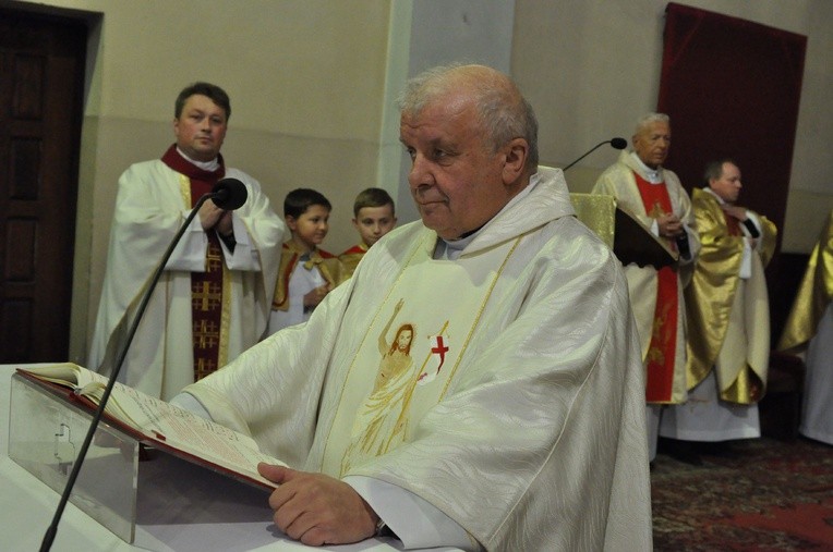 Wadowiacy na Mszy św.