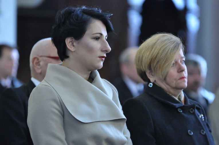 Wadowiacy na Mszy św.
