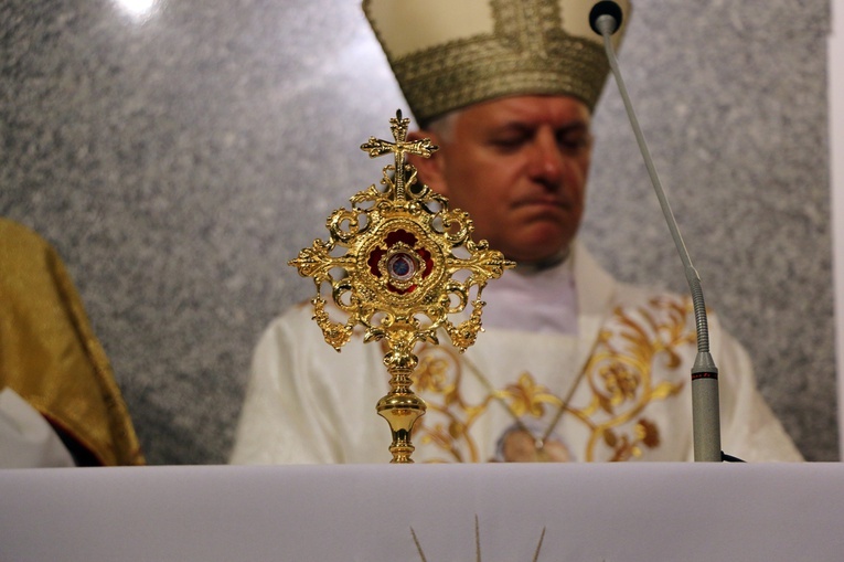 Wprowadzenie relikwii św. Jana Pawła II