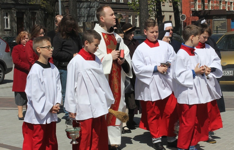 Figura Zmartwychwstałego u franciszkanów w Gliwicach