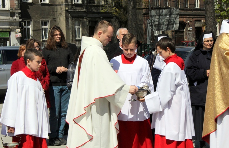 Figura Zmartwychwstałego u franciszkanów w Gliwicach