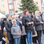 Koronka do Bożego Miłosierdzia na rynku w Koszalinie