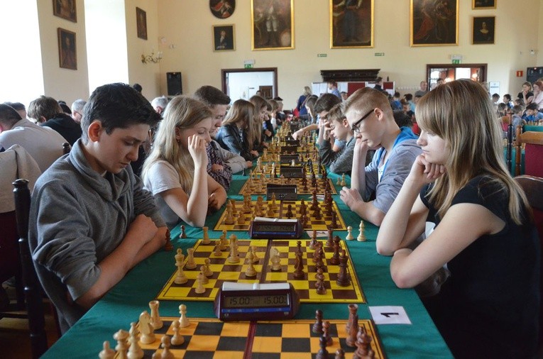 Turniej szachowy w Sandomierzu 