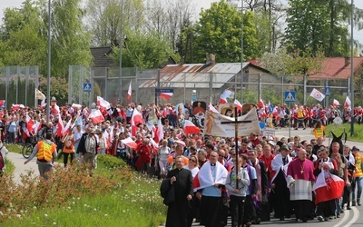 Pielgrzymi bielsko-żywieccy w Łagiewnikach