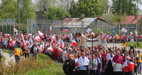 Pielgrzymi bielsko-żywieccy w Łagiewnikach