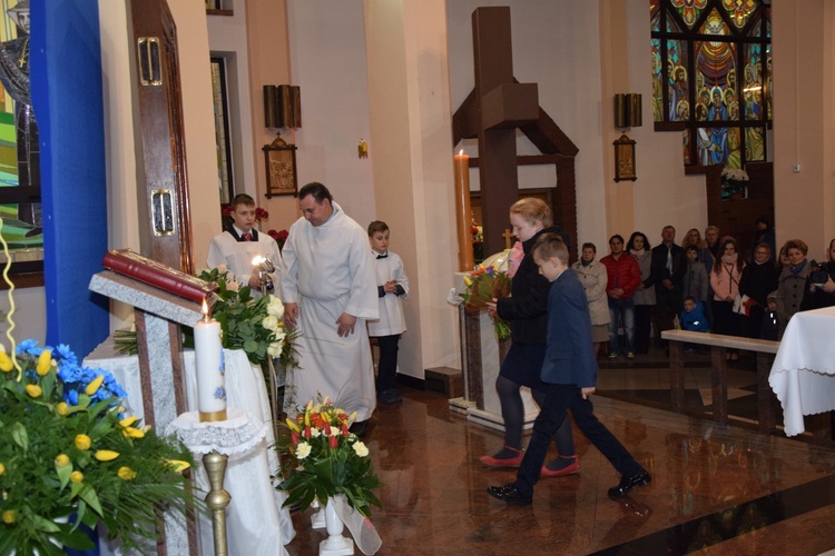 Powitanie ikony MB Częstochowskiej w Kutnie-Dybowie