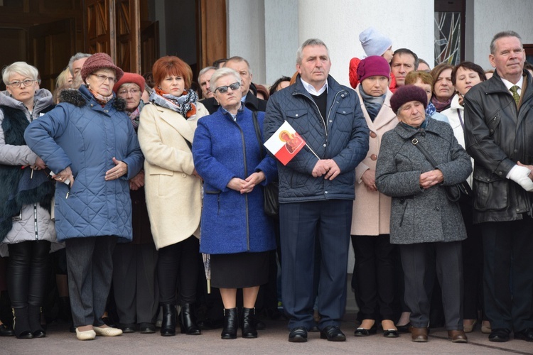 Powitanie ikony MB Częstochowskiej w Kutnie-Dybowie