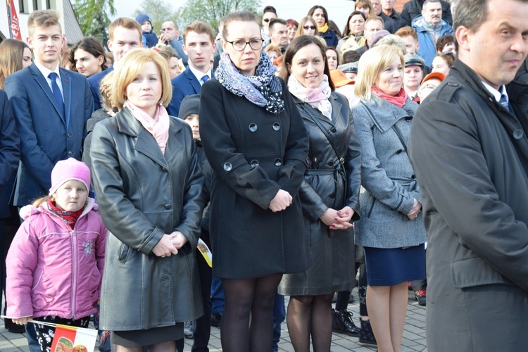 Powitanie ikony MB Częstochowskiej w Kutnie-Dybowie