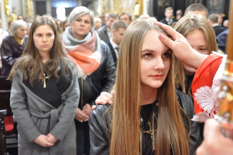 Bierzmowanie w bazylice św. Mikołaja w Bochni