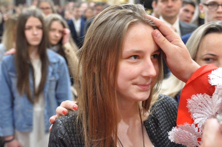 Bierzmowanie w bazylice św. Mikołaja w Bochni